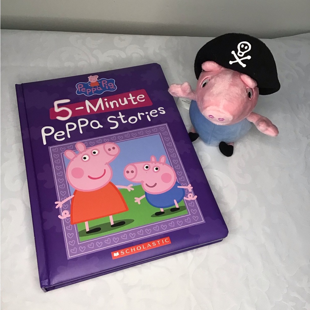 PEPPA PIG BOOK AND GEORGE STUFFY